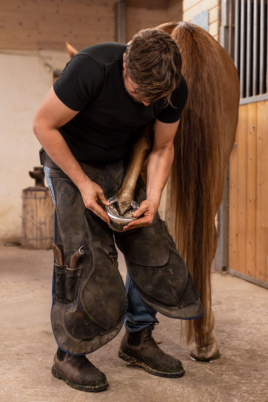 Hevosen kengitys, Henna Ikonen Photography.