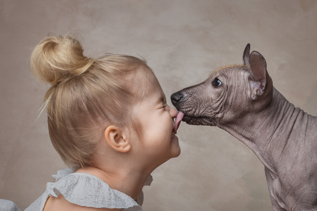 Lapsi ja koira kuvaus Varkaus Valokuvaaja Henna Ikonen.